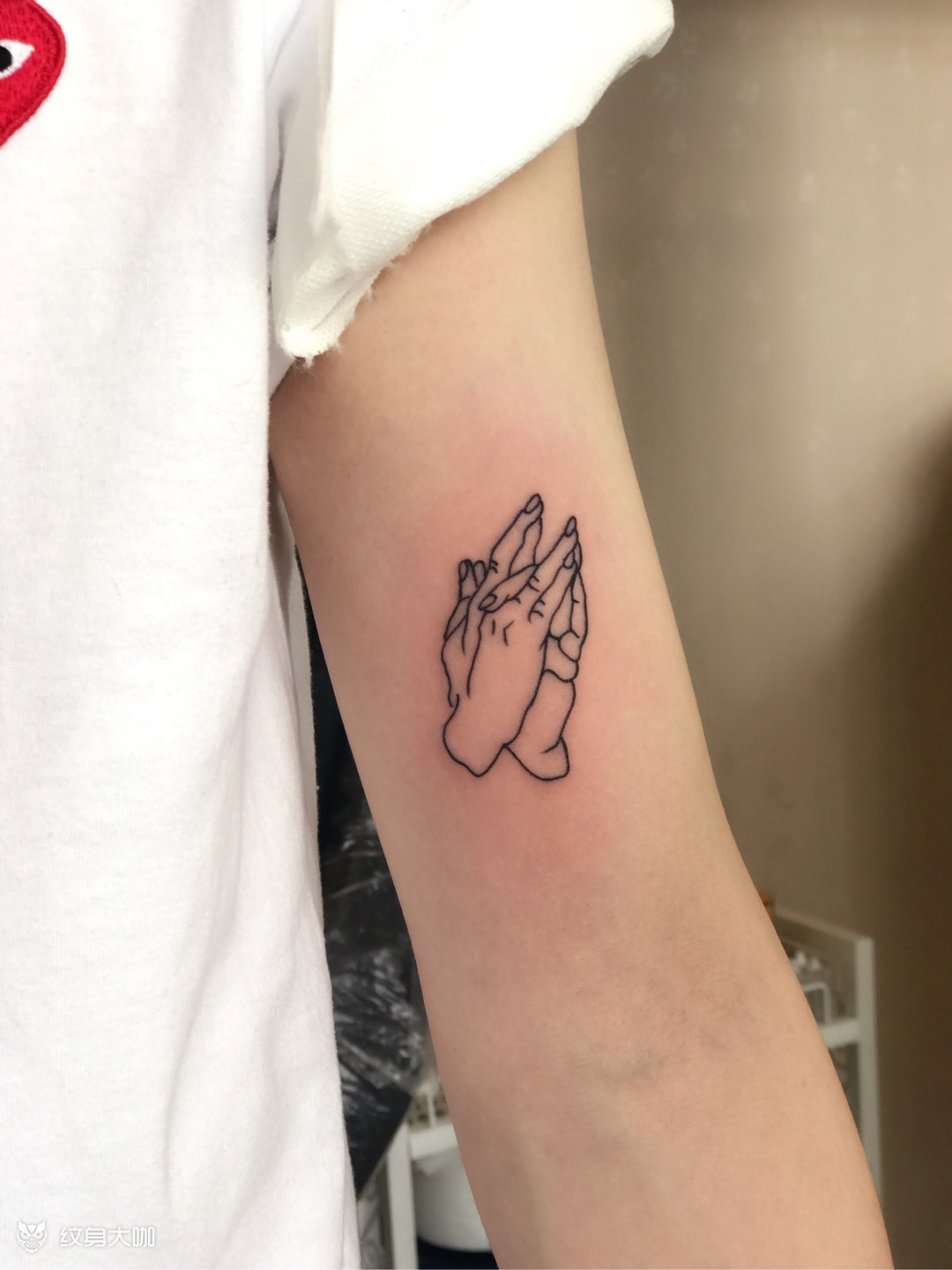 手势_纹身图案手稿图片_七彩堂纹身的纹身作品集