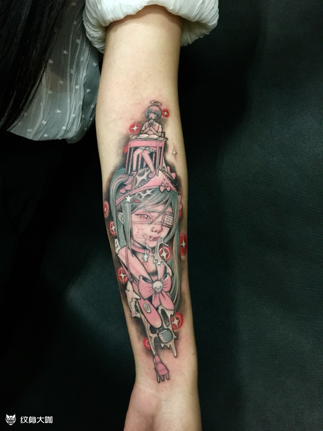 sm_纹身图案手稿图片_萧三的纹身作品集