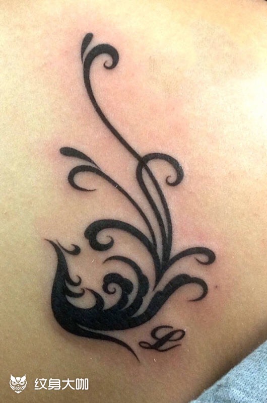 凤凰图腾_纹身图案手稿图片_大鹏的纹身作品集