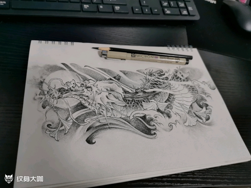 94_纹身图案手稿图片_free的纹身作品集