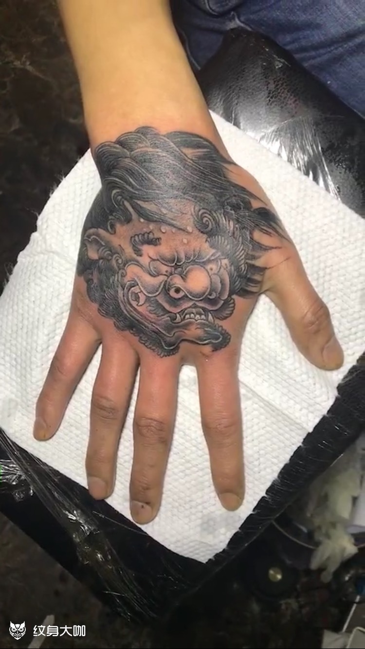 手面遮盖_纹身图案手稿图片_计卫来的纹身作品集