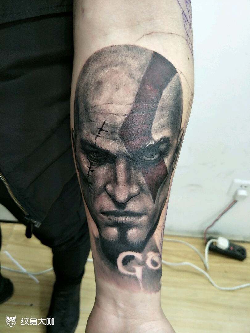 奎爷_纹身图案手稿图片_大鹏的纹身作品集