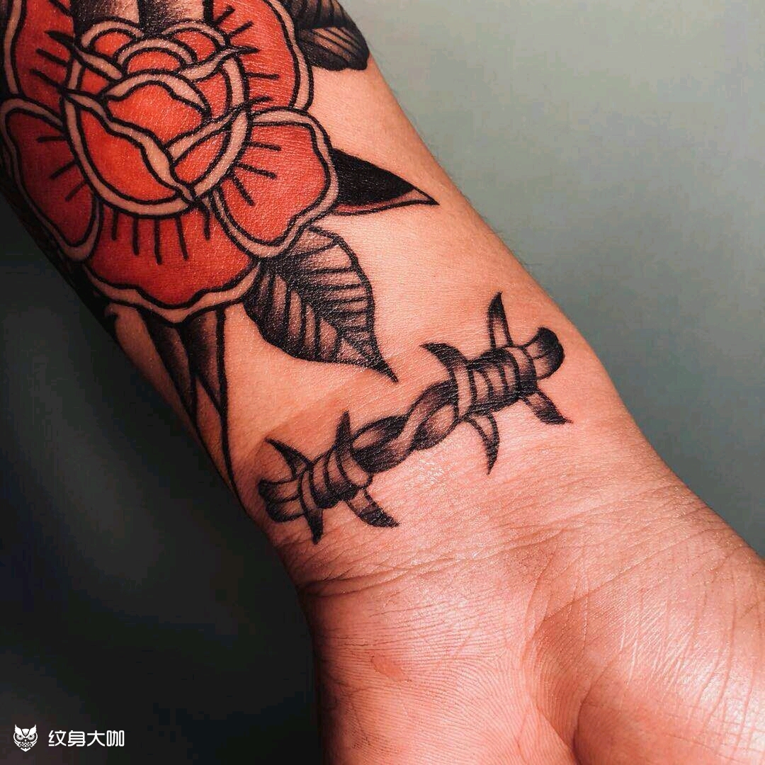 old school铁丝_纹身图案手稿图片_lulu 酱是什么酱的纹身作品集