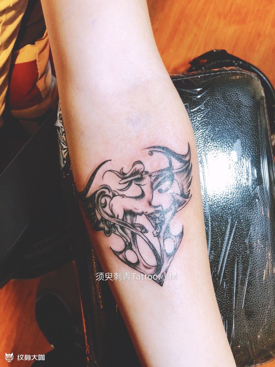 射手座72_纹身图案手稿图片_谢师傅的纹身作品集