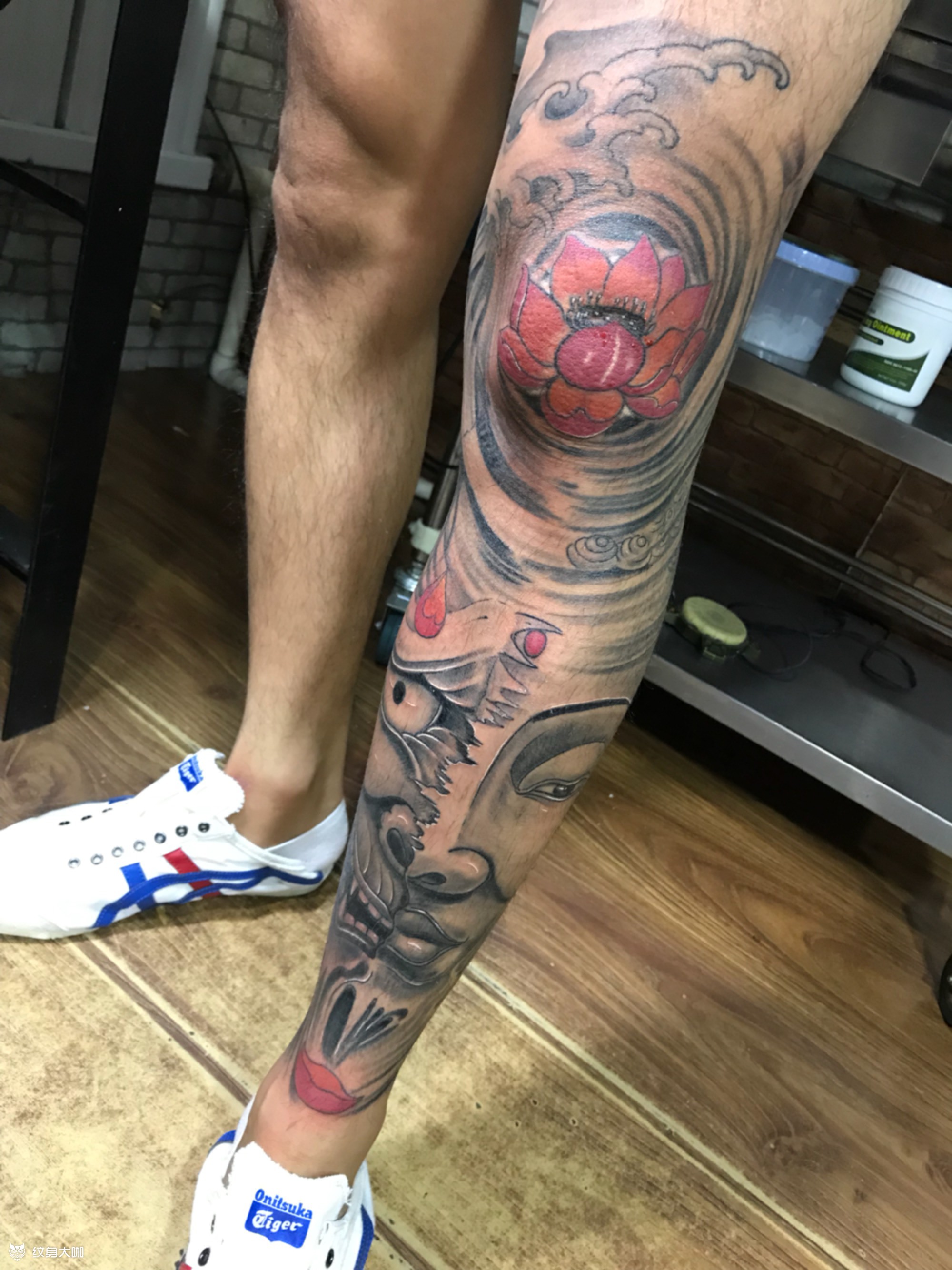 一念间_纹身图案手稿图片_何柏胜的纹身作品集