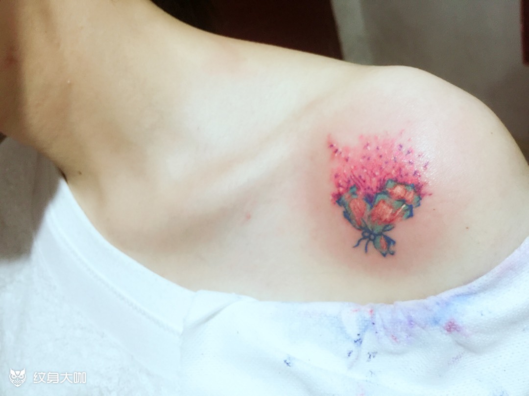 满天星_纹身图案手稿图片_李慧的纹身作品集