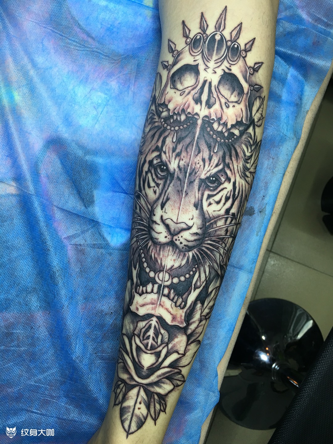 欧美_纹身图案手稿图片_鬼玲的纹身作品集