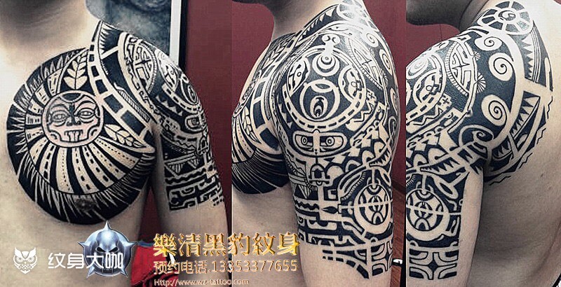 巨石强森_纹身图案手稿图片_金碎海的纹身作品集