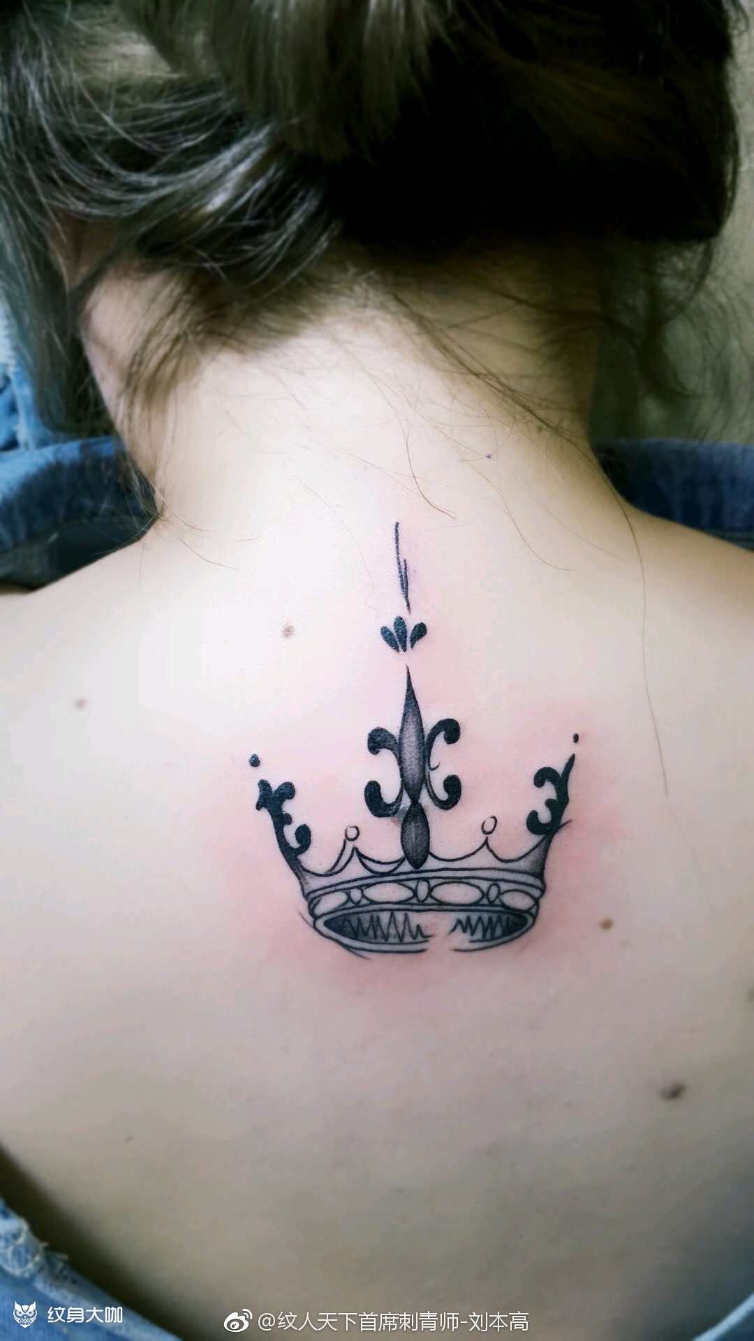 两个皇冠_纹身图案手稿图片_刺客的纹身作品集