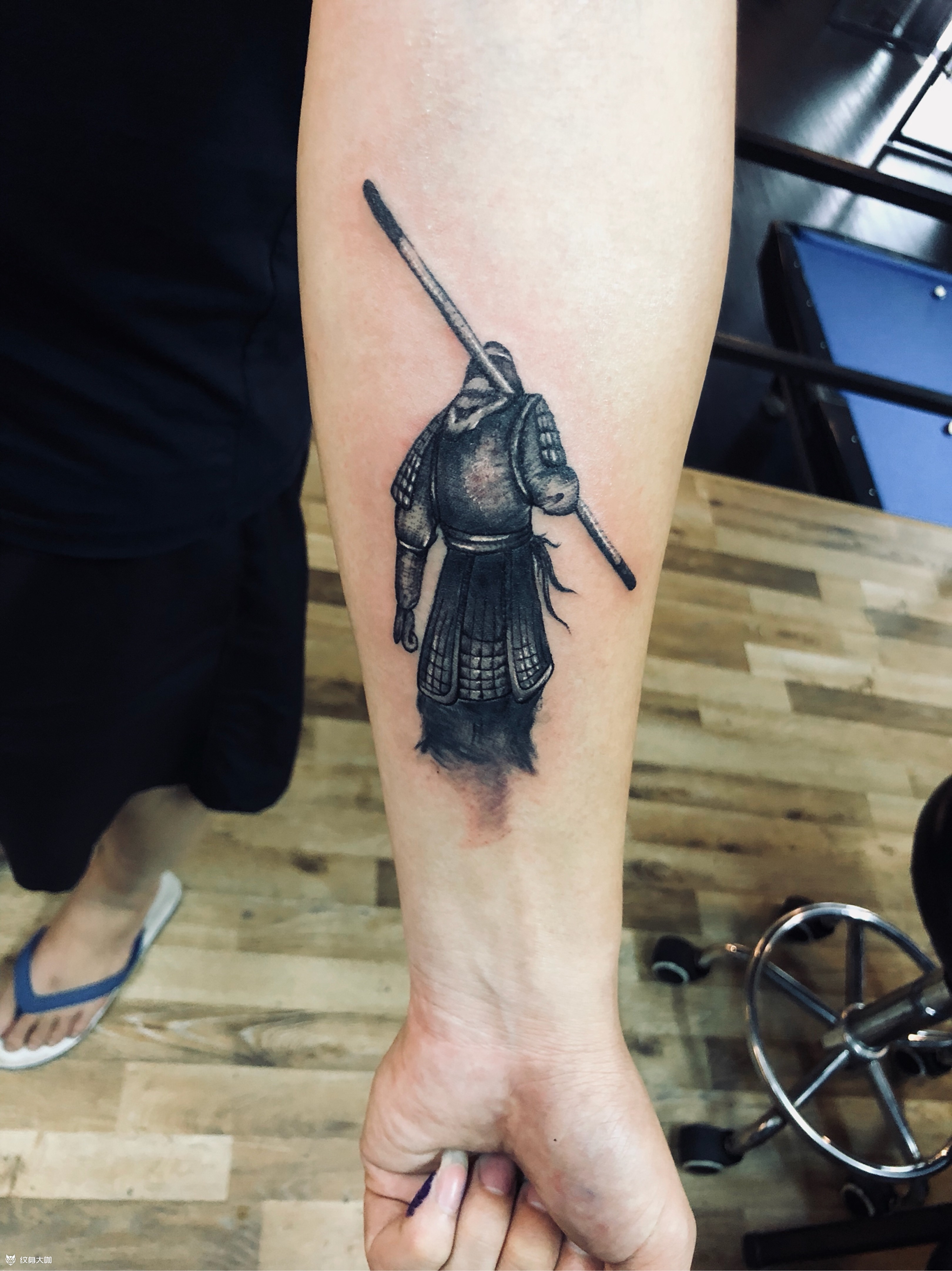 至尊宝_纹身图案手稿图片_黄杰丰的纹身作品集