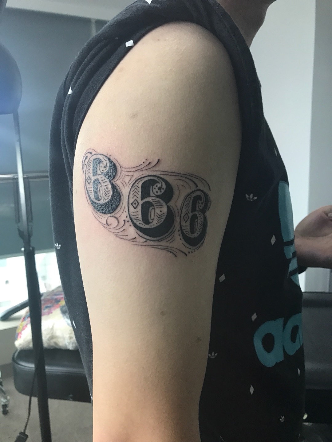 666_纹身图案手稿图片_大惠子的纹身作品集