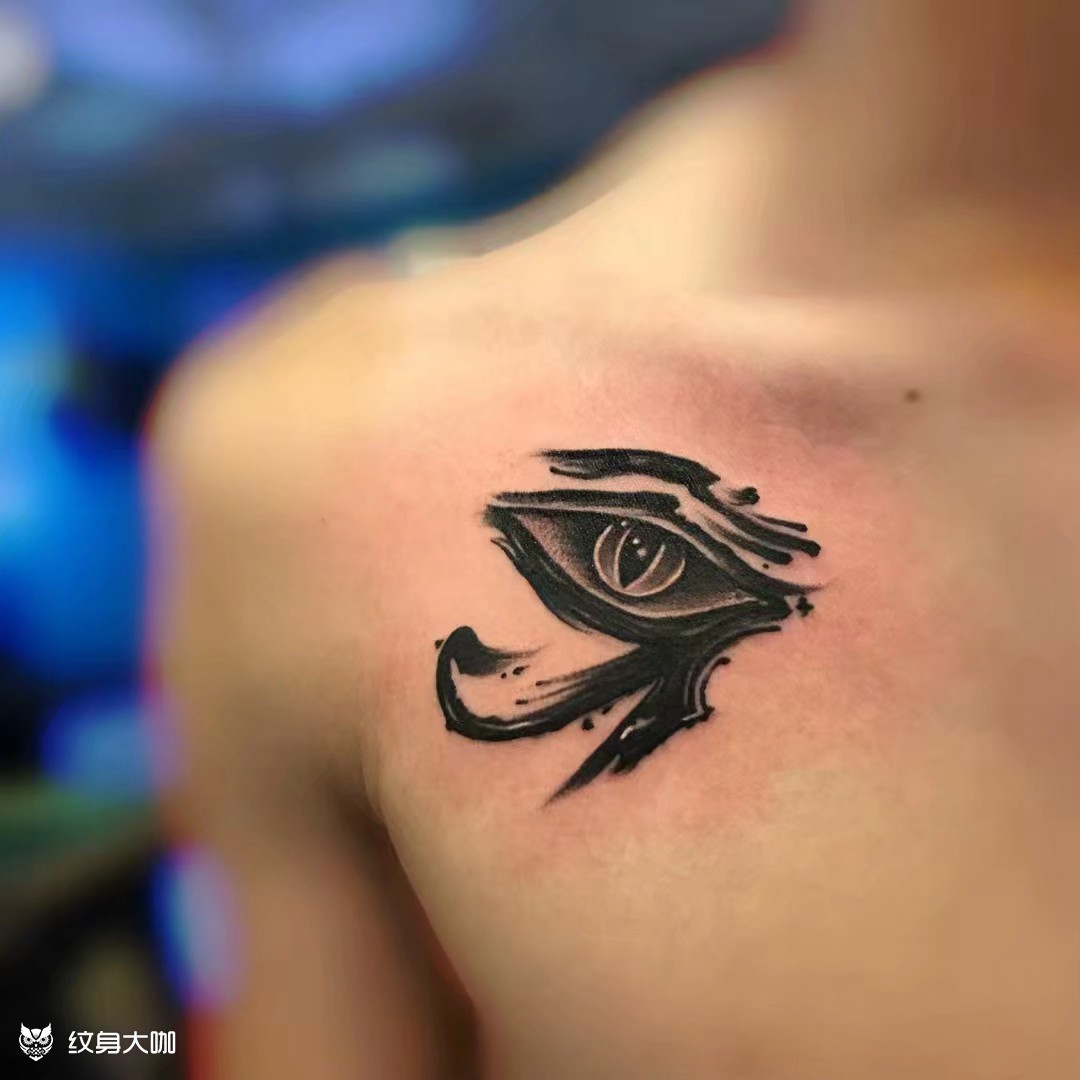 the eye of horu_纹身图案手稿图片_赐佑的纹身作品集