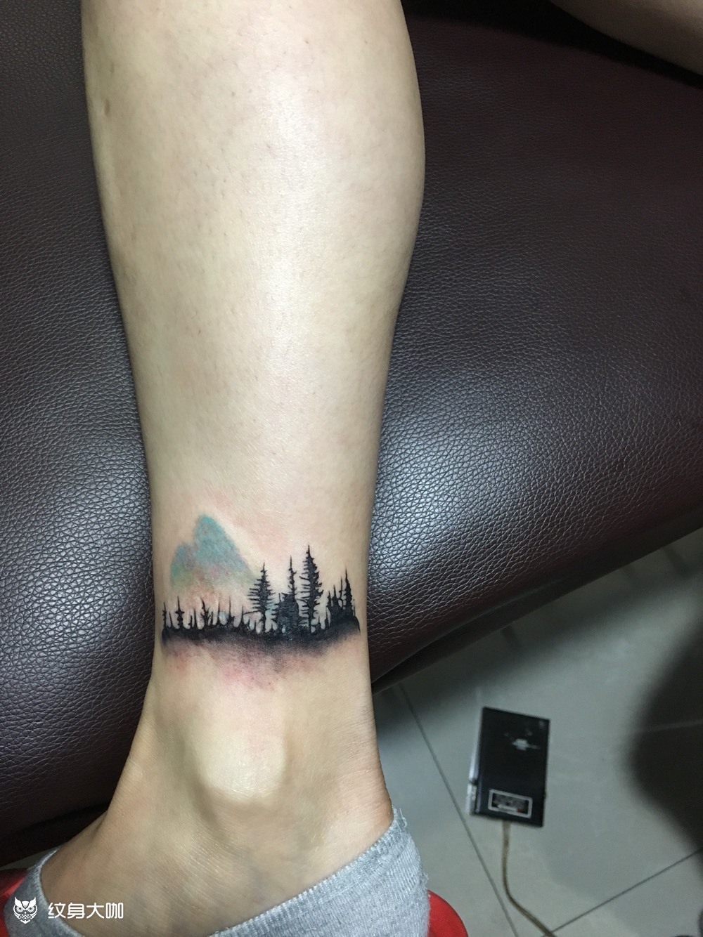 小树林_纹身图案手稿图片_五九的纹身作品集