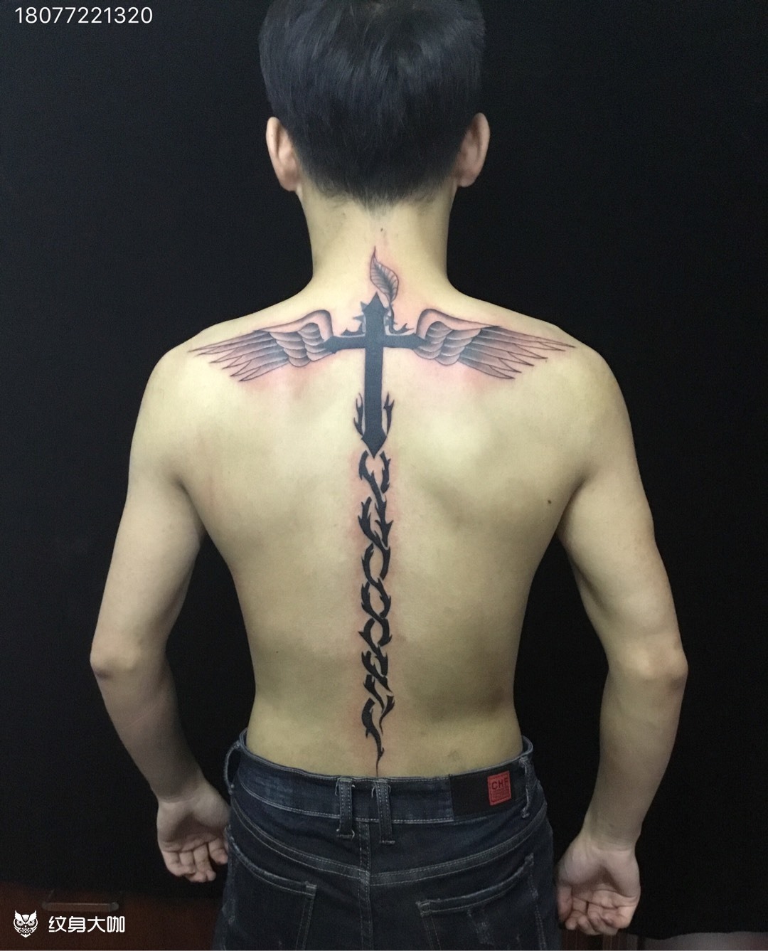 十字图腾_纹身图案手稿图片_阿建的纹身作品集