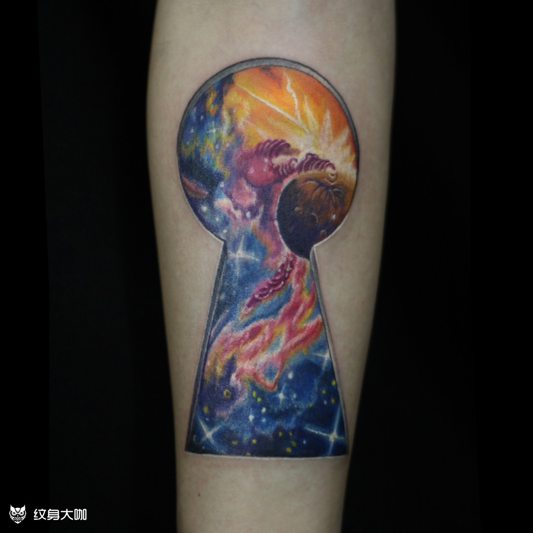 星云_纹身图案手稿图片_九卦的纹身作品集