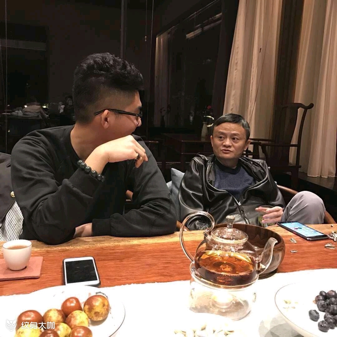 昨天早上去了大伯家,大伯亲自下_纹身吧社区 - 纹身大咖