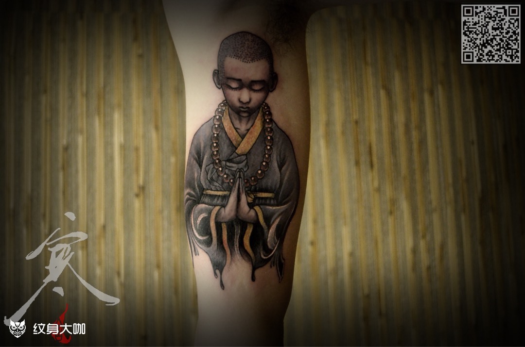 悟道_纹身图案手稿图片_李寒的纹身作品集