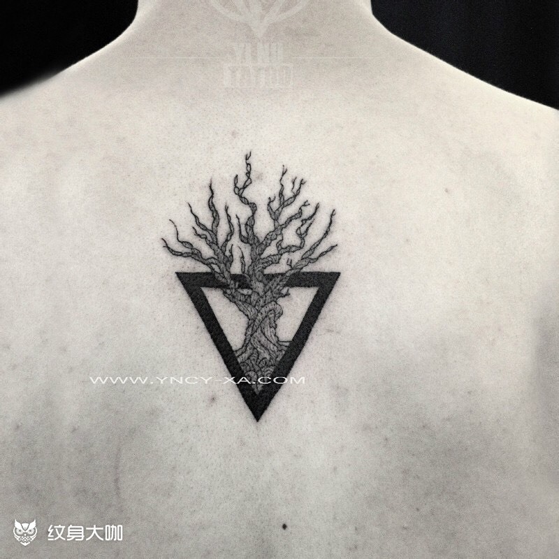 生命树_纹身图案手稿图片_和尚的纹身作品集