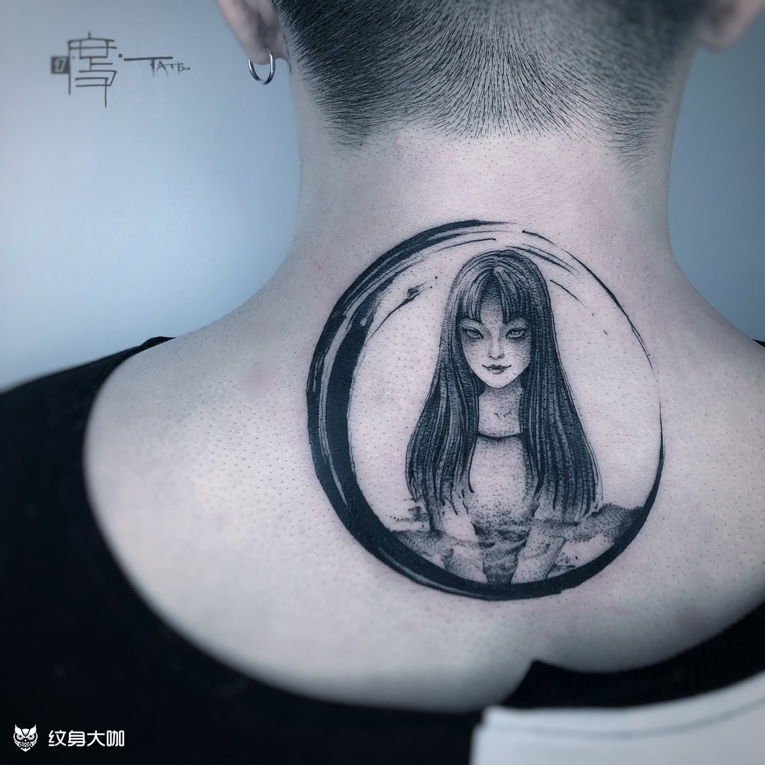 富江_纹身图案手稿图片_刘急眼的纹身作品集