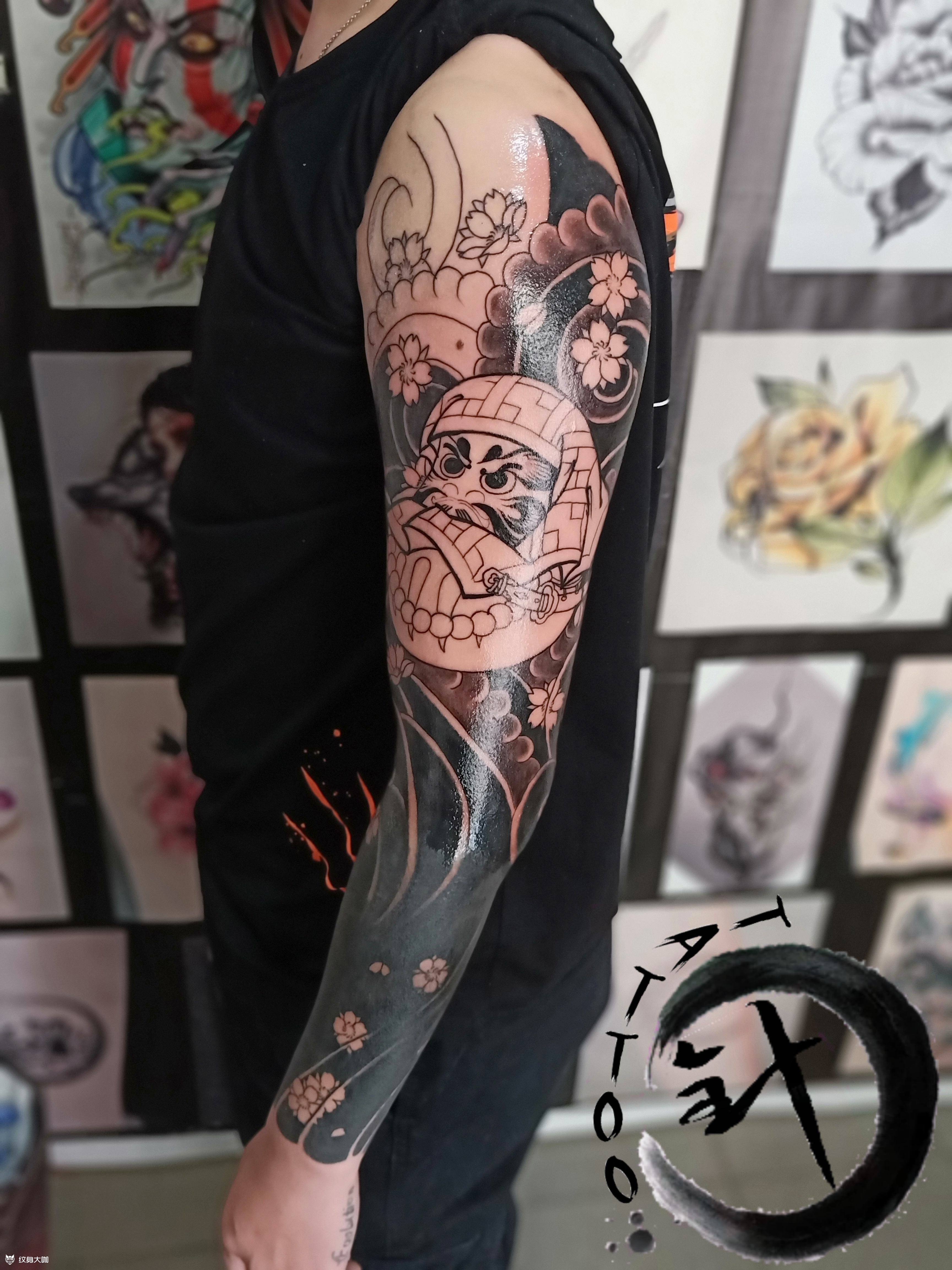 达摩老传统接黑臂待续