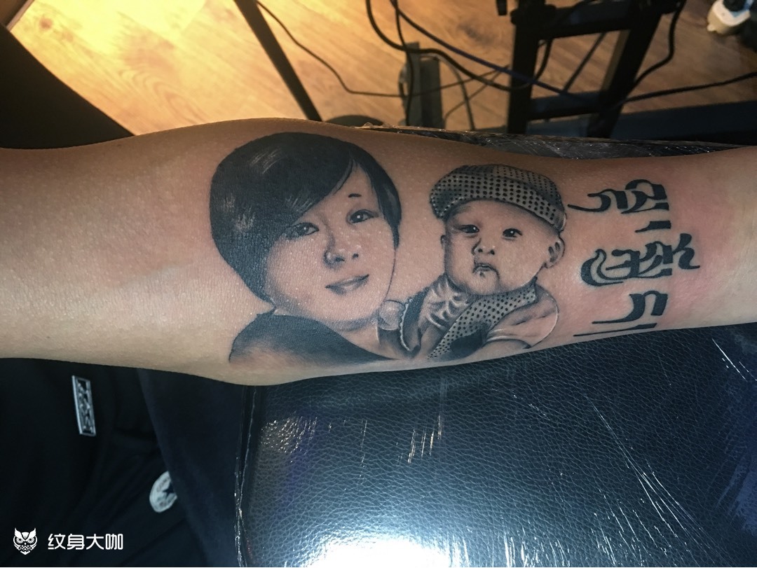 守护_纹身图案手稿图片_灵艺文化的纹身作品集