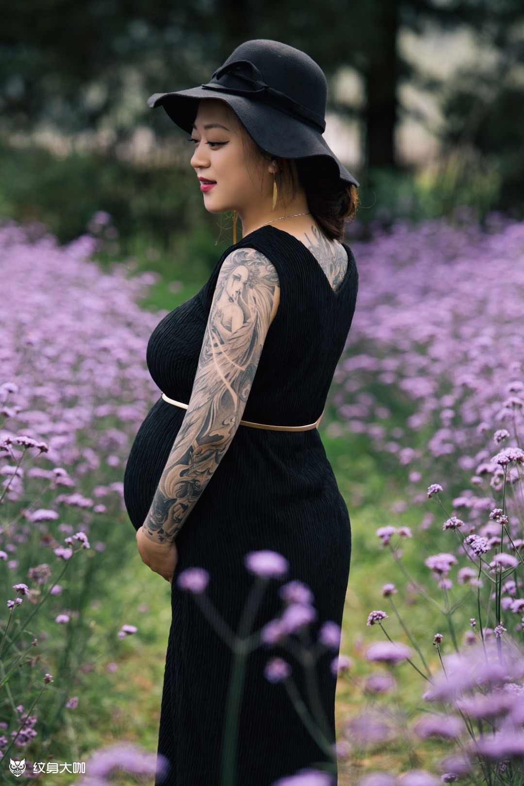 不是去拍孕妇照的话!自己永远没_纹身吧社区 - 纹身大咖