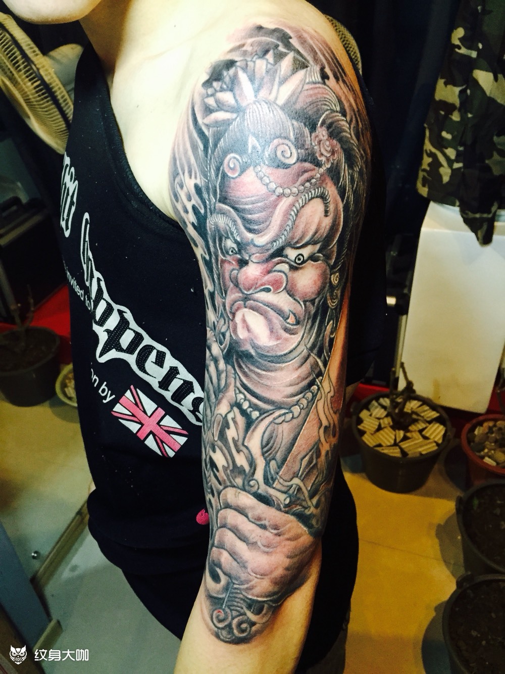 冥王_纹身图案手稿图片_韦军宇的纹身作品集