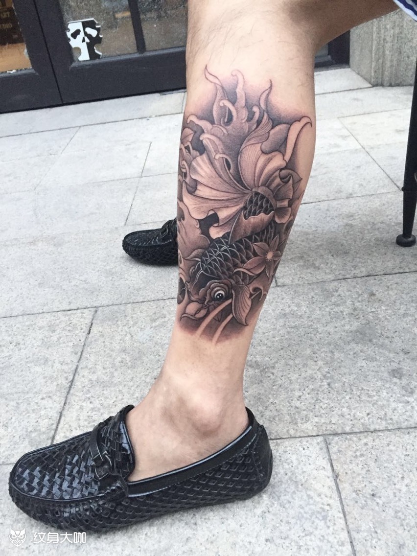 纹名天下刺青师作品展示_纹身图案手稿图片_程新龙的纹身作品集