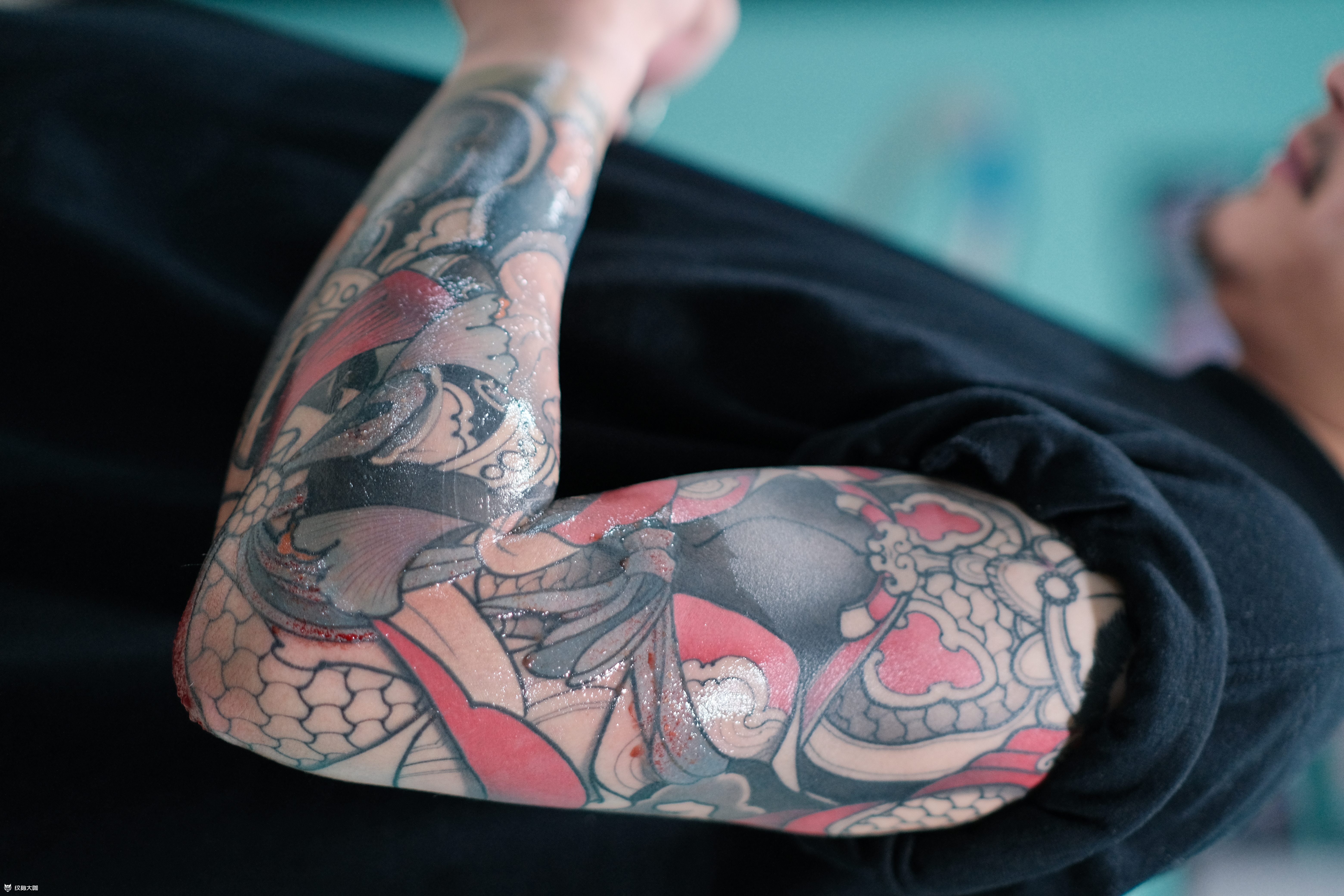 60%持国天王|魔礼海_纹身图案手稿图片_龙的纹身作品集