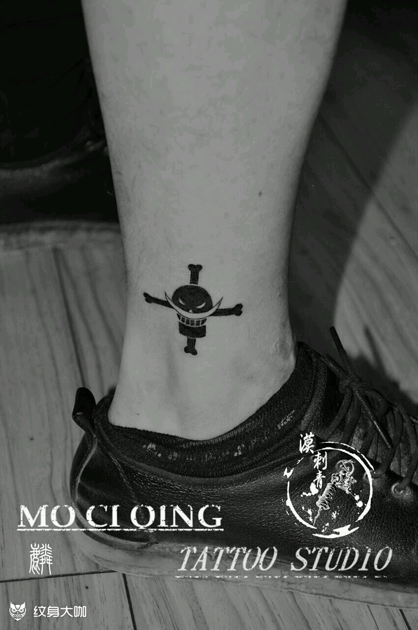 海贼白胡子_纹身图案手稿图片_叶虹麟的纹身作品集