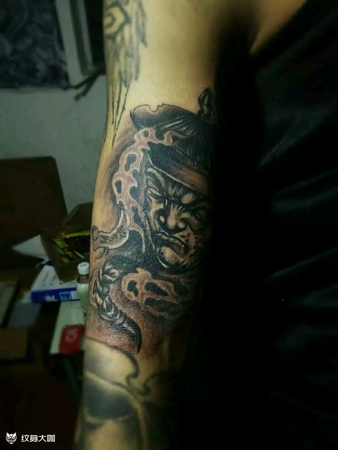 僵尸_纹身图案手稿图片_宁波刺徒的纹身作品集