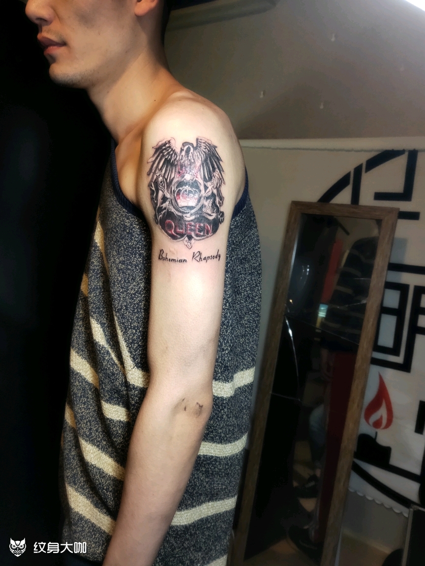 牌子_纹身图案手稿图片_柳展的纹身作品集