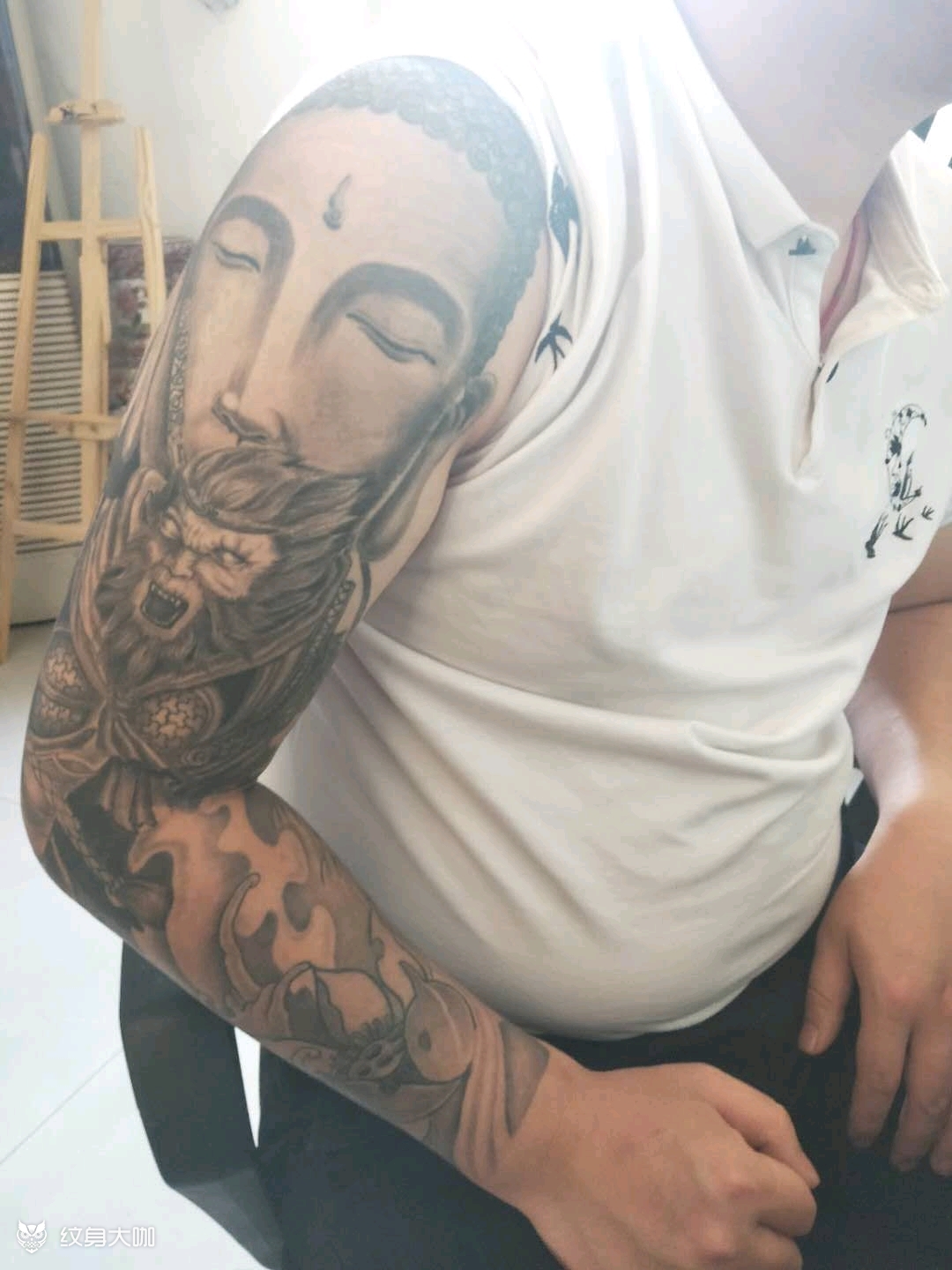 魔猴_纹身图案手稿图片_史义林的纹身作品集