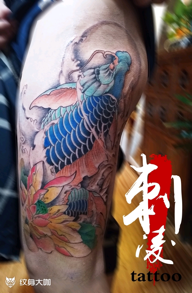 纹身图案手稿图片_梧桐树