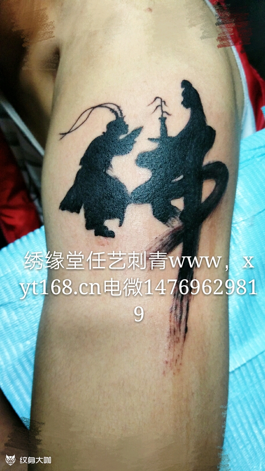 佛_纹身图案手稿图片_绣缘堂任艺tattoo的纹身作品集