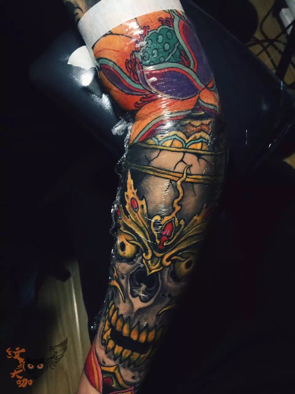 新作出炉嘎巴拉花臂