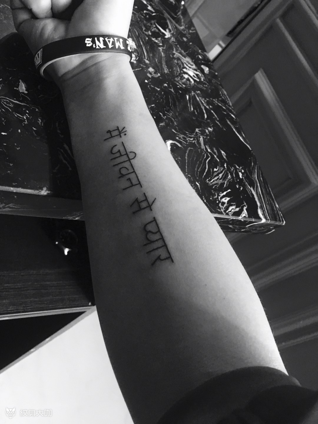 第一次纹身梵文一生所爱