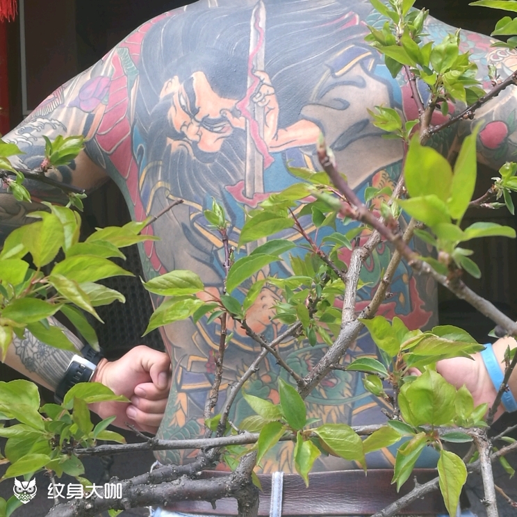 入云龙公孙胜_纹身图案手稿图片_horinaxi的纹身作品集