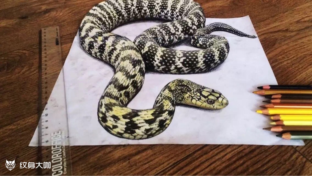 作品简介:这是一副彩铅作品,分享给大家