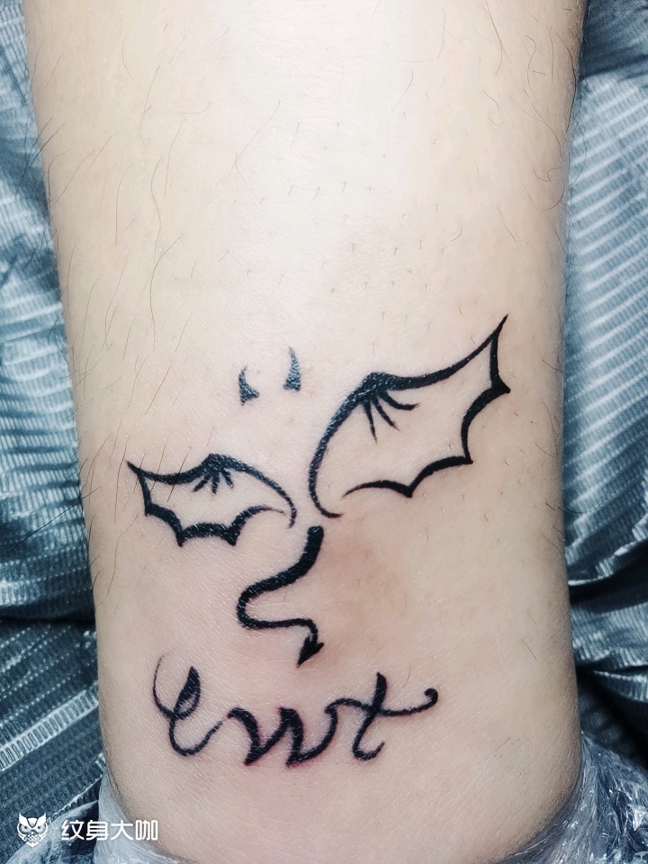 小恶魔_纹身图案手稿图片_曾乐的纹身作品集