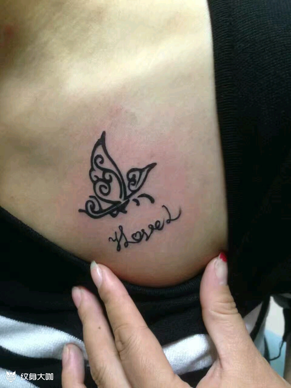 会飞的花朵_纹身图案手稿图片_墨道刺客的纹身作品集