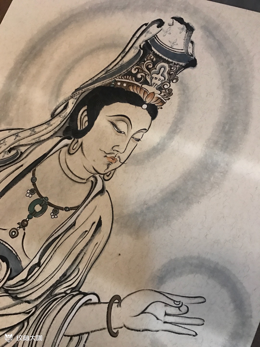 无上作品《观自在》,,,每一次_纹身吧社区 - 纹身大咖