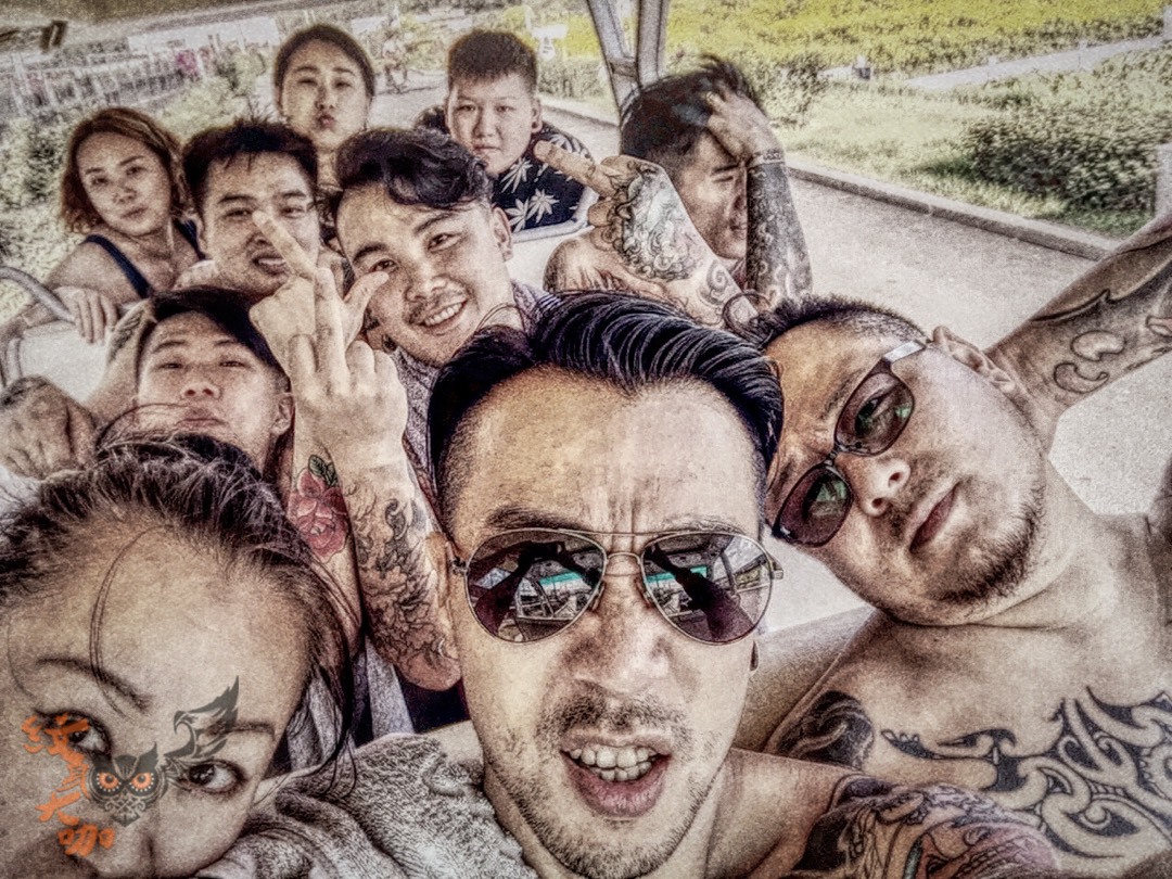 一群快乐的 _纹身图案手稿图片_耀扬的纹身作品集
