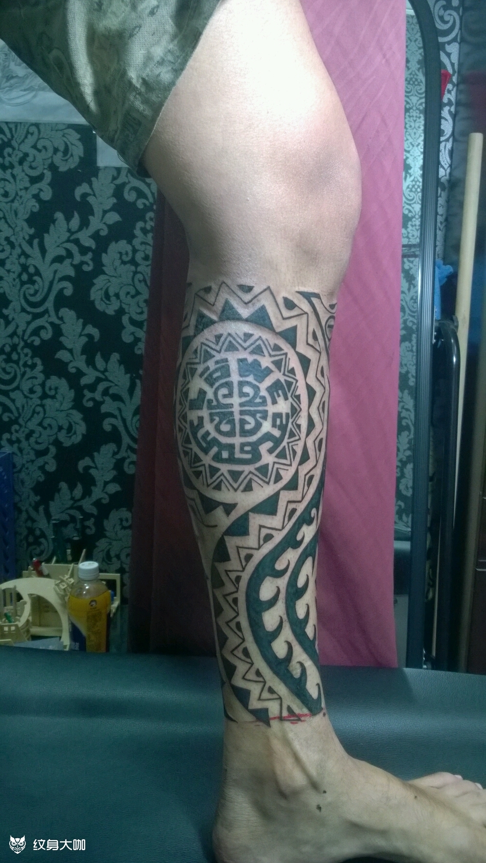 雅玛图腾_纹身图案手稿图片_张义锋的纹身作品集