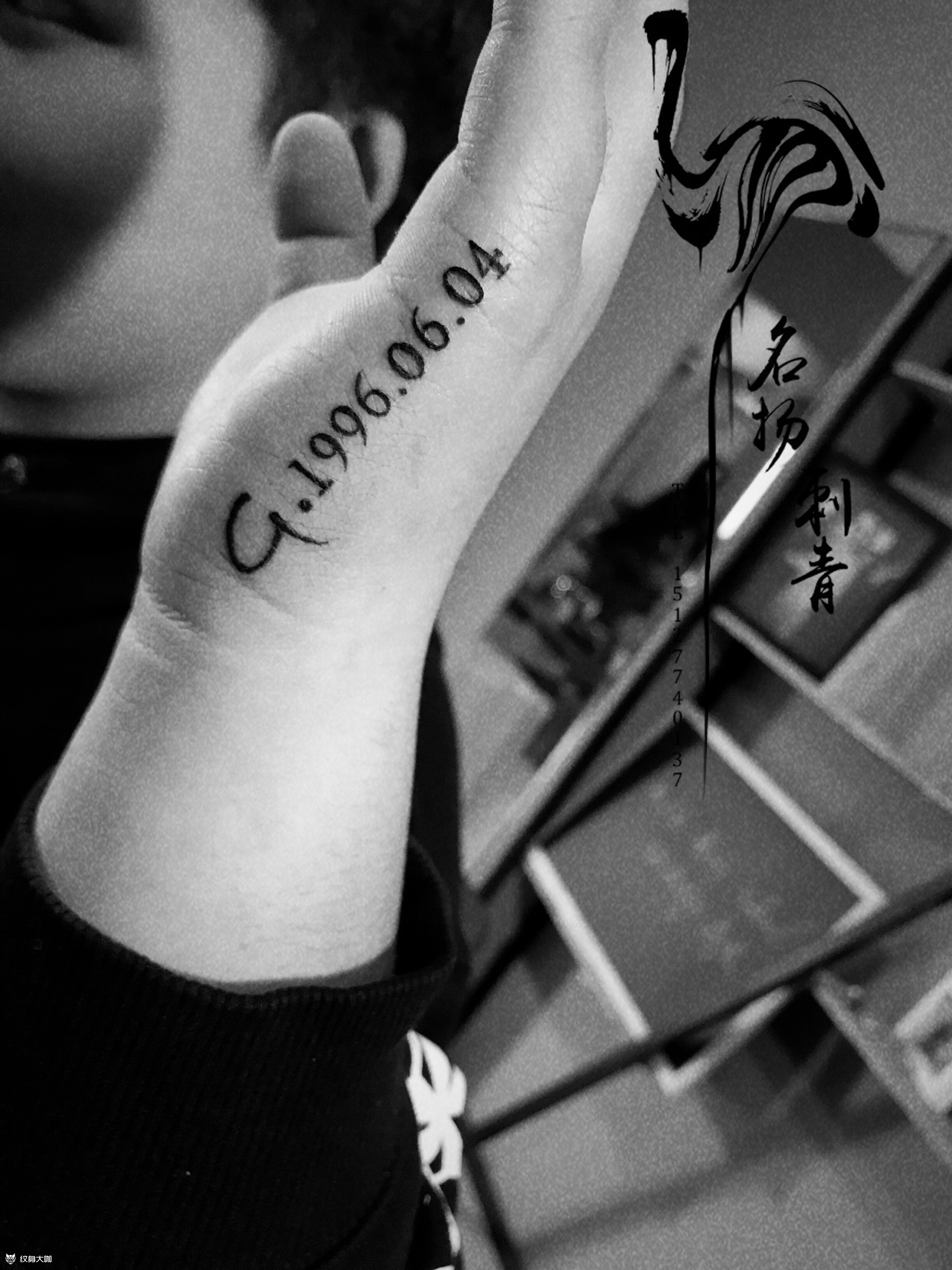 纪念_纹身图案手稿图片_鹤杨的纹身作品集