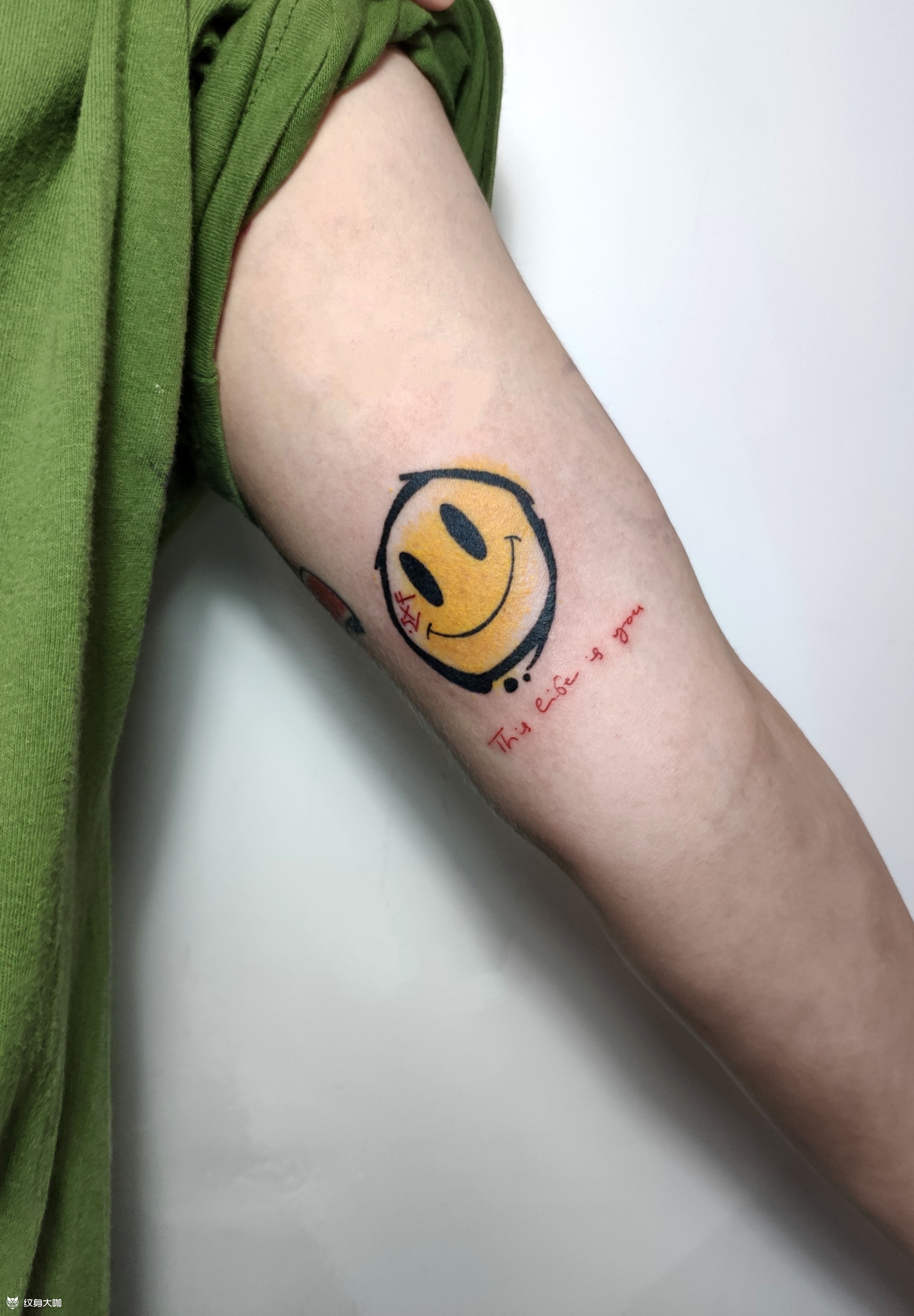 笑脸_纹身吧社区 - 纹身大咖