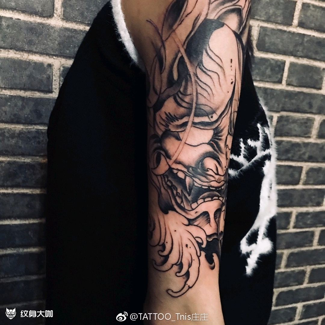 求这个图的手稿,原图,之前打的_纹身吧社区 - 纹身大咖