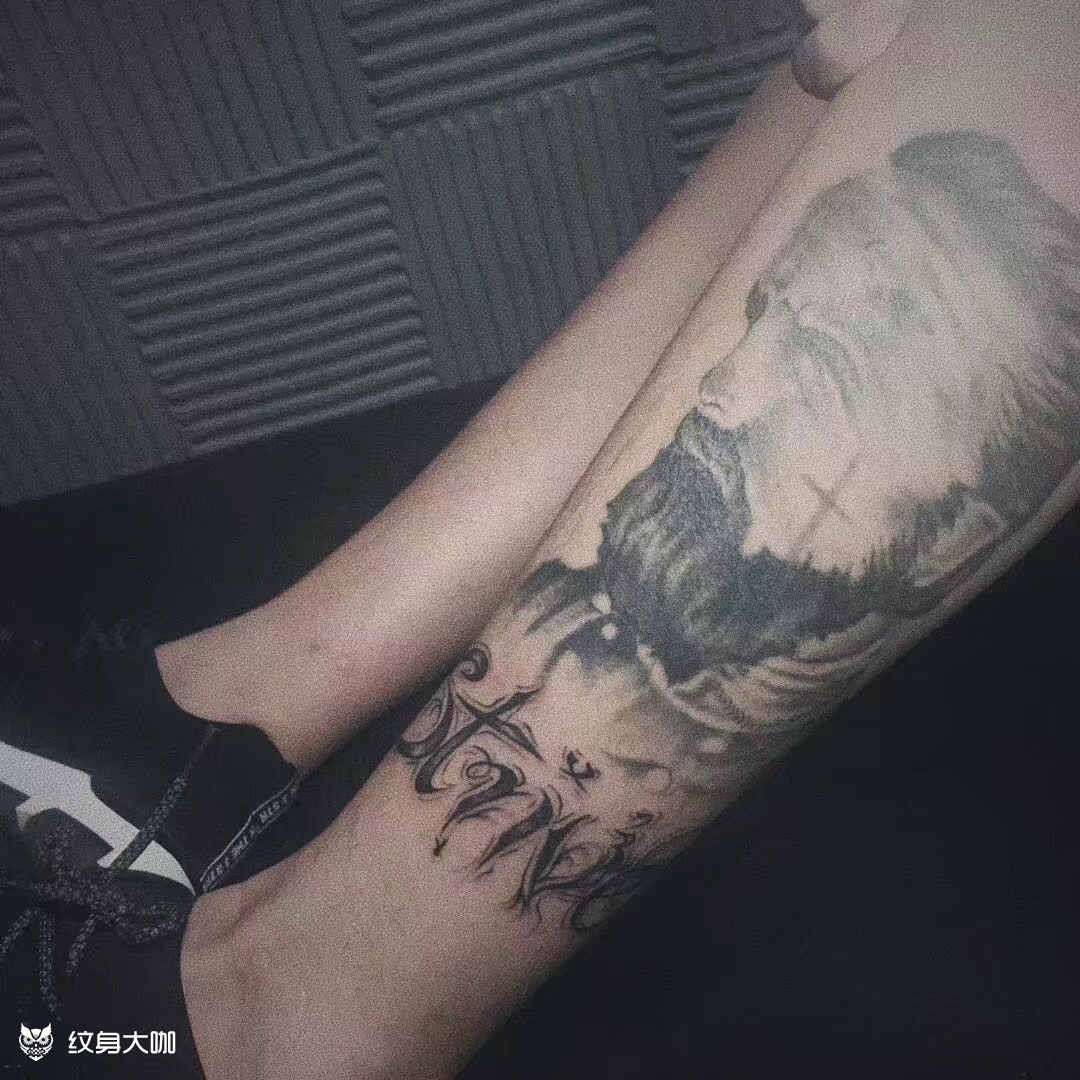 奋斗_纹身图案手稿图片_执的纹身作品集