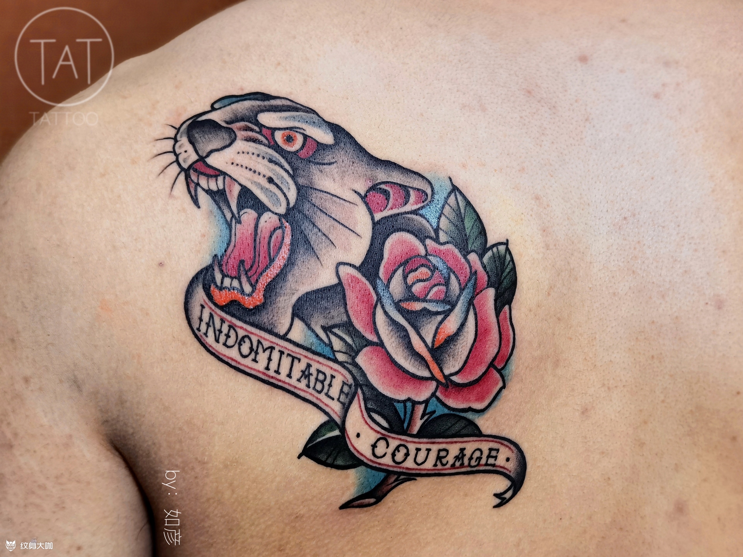 old school豹子7415_纹身吧社区 - 纹身大咖