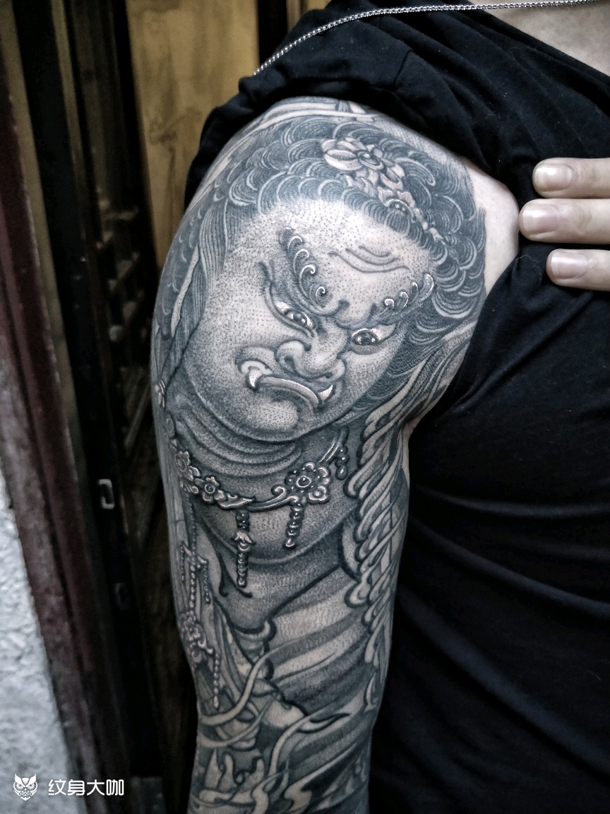 不动明王客人属鸡,这是他的生_纹身吧社区 - 纹身大咖
